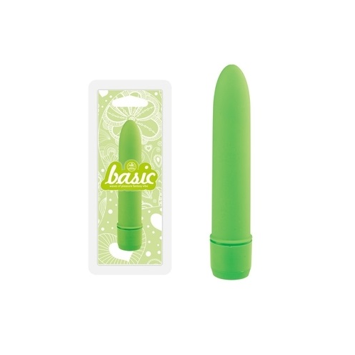 Basic 5" Vibrator Green