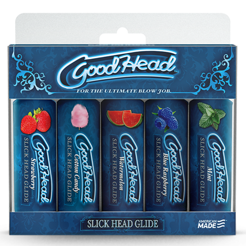 Slick Head Glide Oral Gel Pack