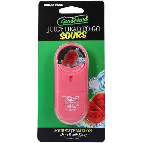 GoodHead - Juicy Head Dry Mouth Spray To-Go - Sour Watermelon - .30 fl. oz.