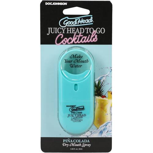 GoodHead Juicy Head Cocktails Dry Mouth Spray To-Go Pina Colada .30 fl. oz