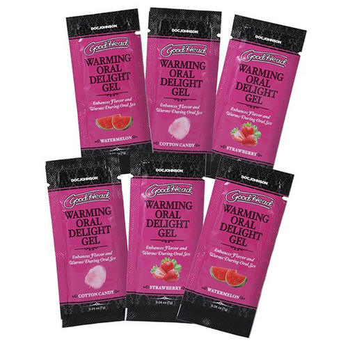 Goodhead Warming Oral Delight Gel 6 Pack
