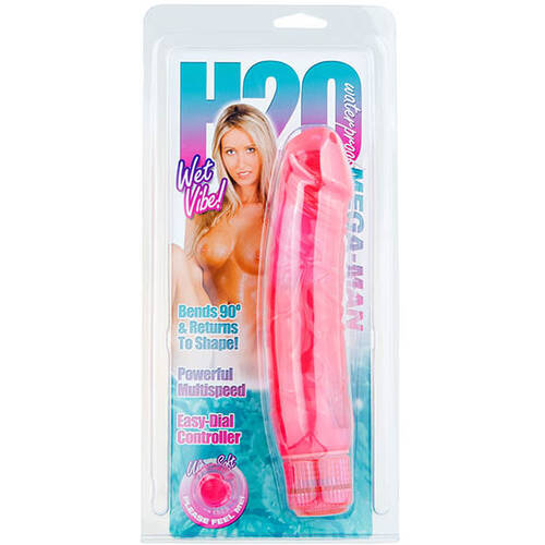 8.5" Mega-Man Jelly Vibrator