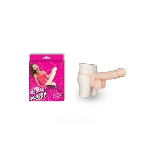 Jolly Booby PVC Inflatable Small Penis Flesh