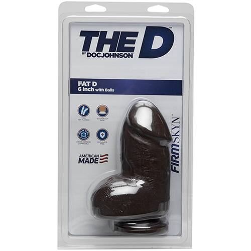 6" Fat Firm Cock + Balls