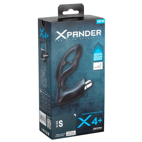 3.5" XPANDER X4+ Small Prostate Massager