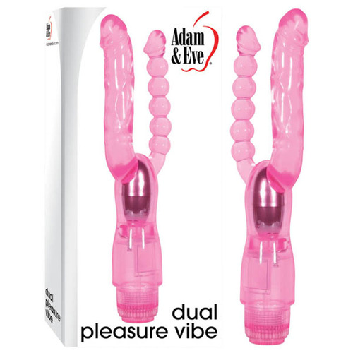 Dual Pleasure Vibe  12cm (4.75") Vibrator With Anal Probe