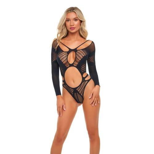 Butterfly Net Bodysuit OS