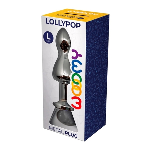 Wooomy Lollypop Double Ball Metal Plug  L