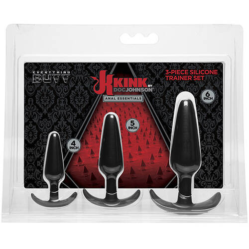 Silicone Anal Trainer Set