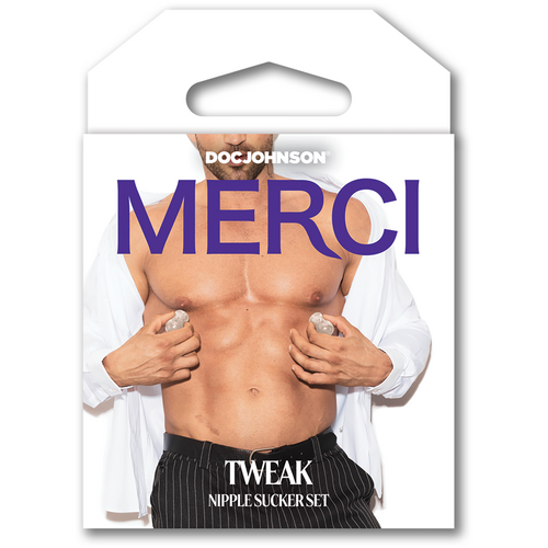 Merci Tweak Nipple Sucker Set Clear