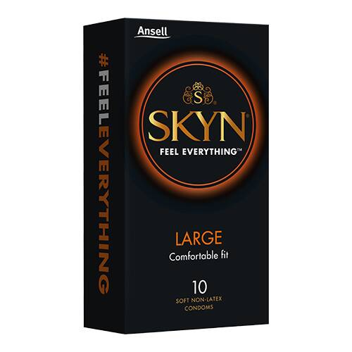 56mm Non Latex Condoms x10