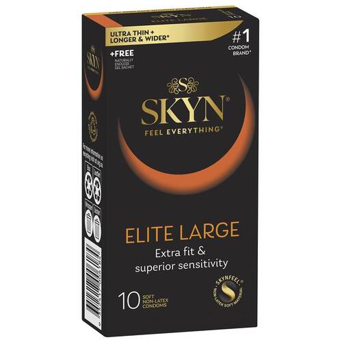 Skyn Elite Large 10Pk