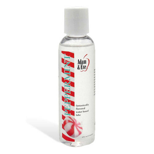 Adam & Eve PEPPERMINT Lubricant Mint Flavoured Water Based Lubricant - 118 ml Bottle