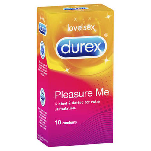 56mm Ribbed Condoms x10