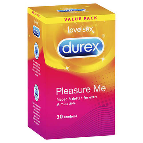 56mm Ribbed Condoms x30