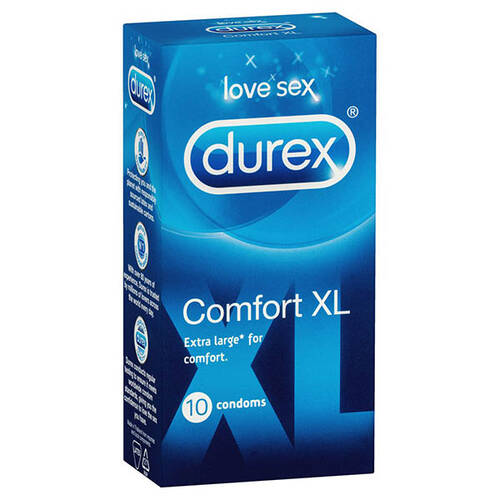 57mm Comfort Condoms x10