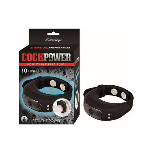 Cockpower Adjustable Belt Ring Black