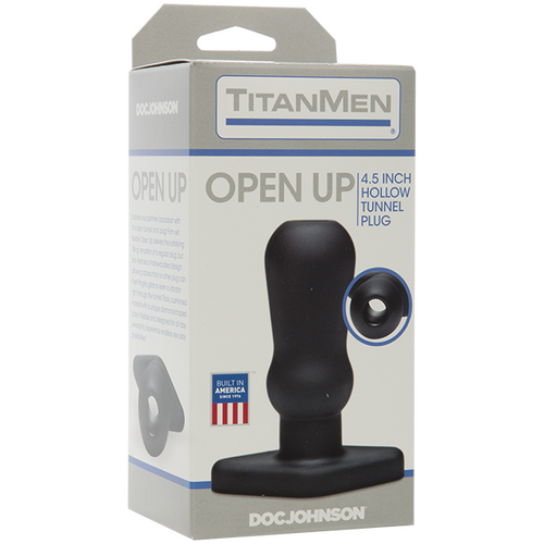 4" Open Up Hollow Butt Plug