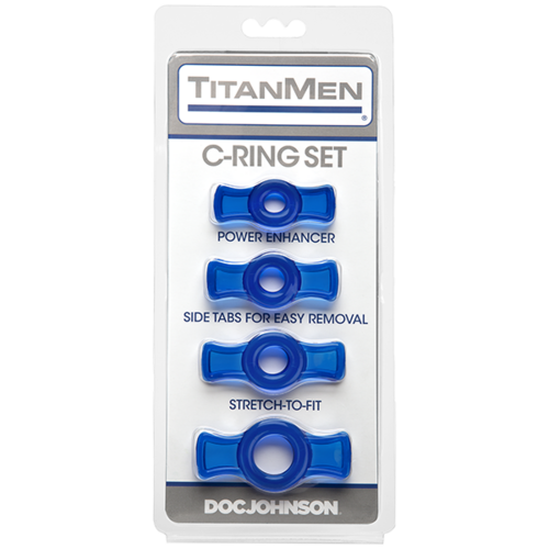 Easy Fit Cock Ring Set x4