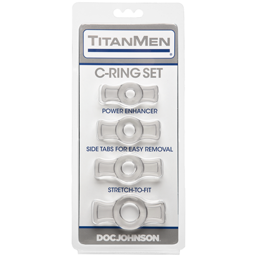 Easy Fit Cock Ring Set x4