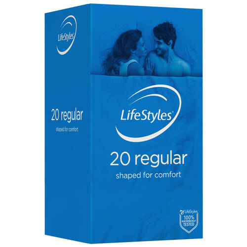 54mm Lifestyles Condoms x20