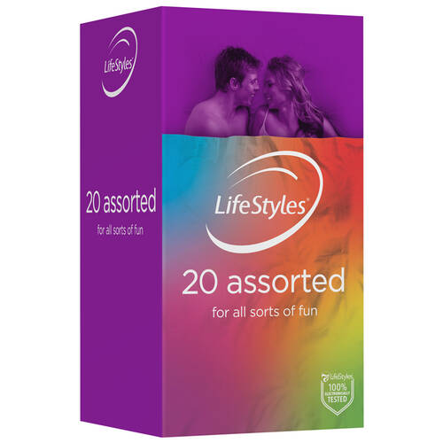 Assorted LifeStyles Condoms x20