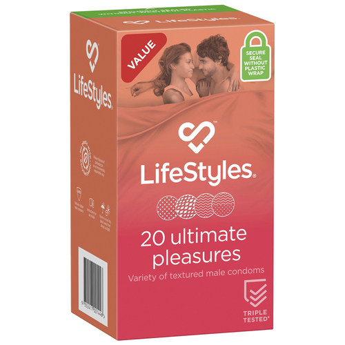 LifeStyles ULTIMATE Pleasures 20s Condoms