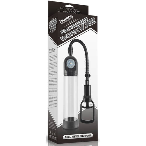 11" VX2 Accu-Meter Penis Pump