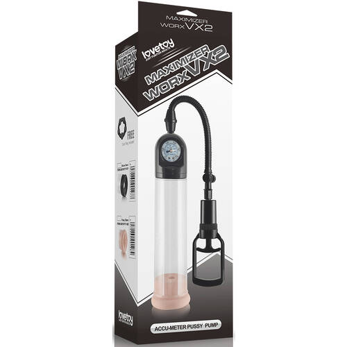 11" Vx2 Penis Pump + Pussy Sleeve