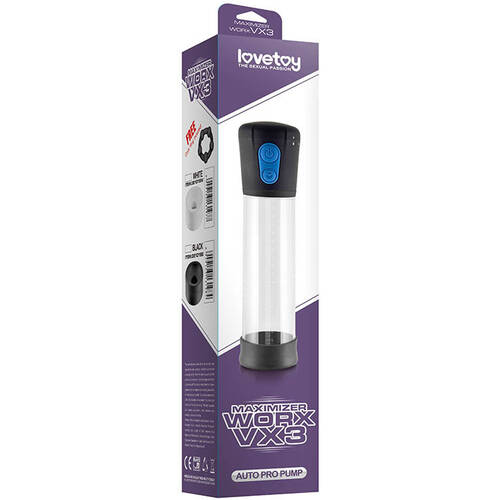 11.5" VX3 Auto Pro Penis Pump