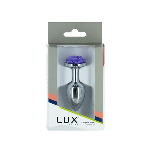 3" Rose Metal Butt Plug