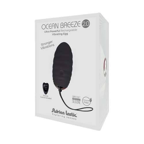 Adrien Lastic Ocean Breeze Rechargeable Bullet with Remote Black 2.0