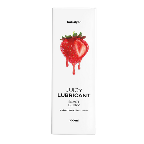 Satisfyer Juicy Lubricant, 300ml (water) Blast Berry