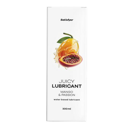 Satisfyer Juicy Lubricant, 300ml (water) Mango & Passion