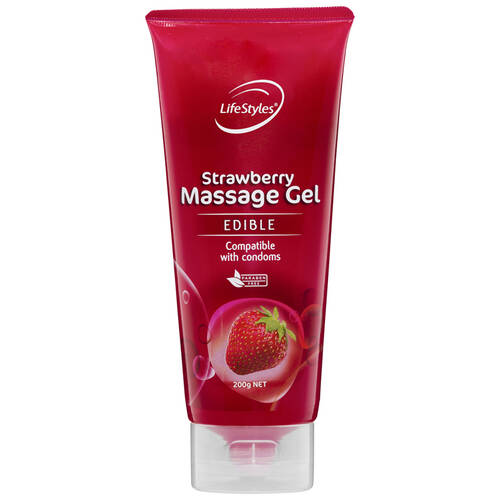 Strawberry Massage Gel 200g