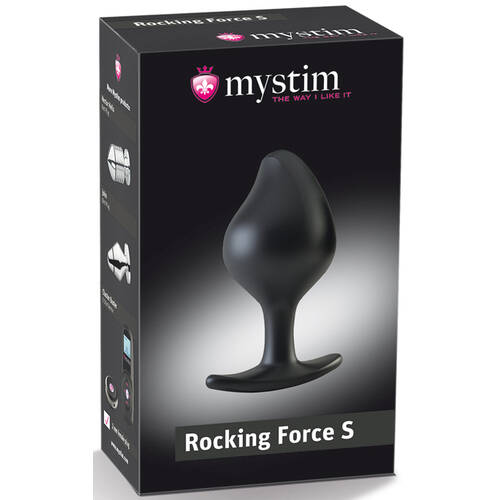 Rocking Force Small eStim Butt Plug