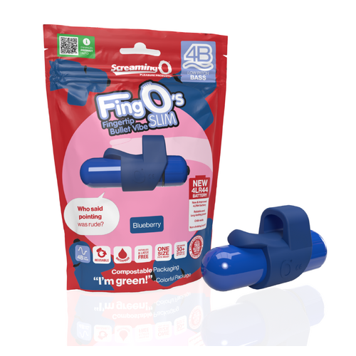 Screaming O 4B FingO Slim - Blueberry