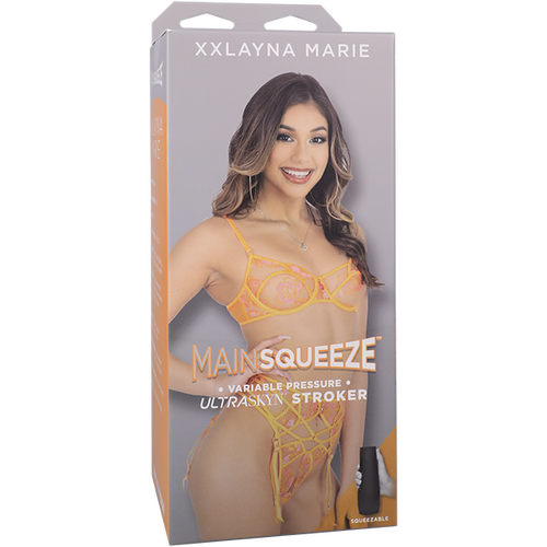 Main Squeeze Xxlayna Marie Ultraskyn Stroker Pussy Caramel