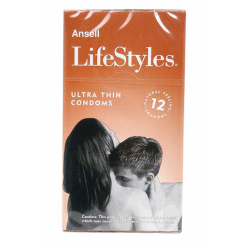 Lifestyles Ultra Thin Condoms x12