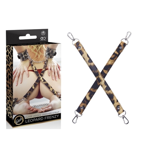 LEOPARD FRENZY HOG TIE