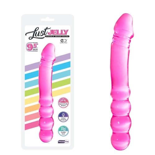 Lust Jelly Pvc 9.5 Double Dong