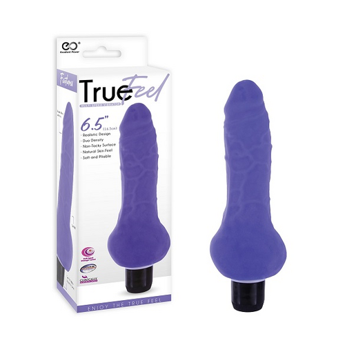 True Feel Realistic Tpr Vibrator 6.5"
