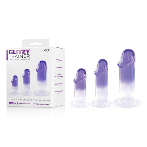 GLITZY TRAINER 3 IN 1 DONG  KIT- PURPLE