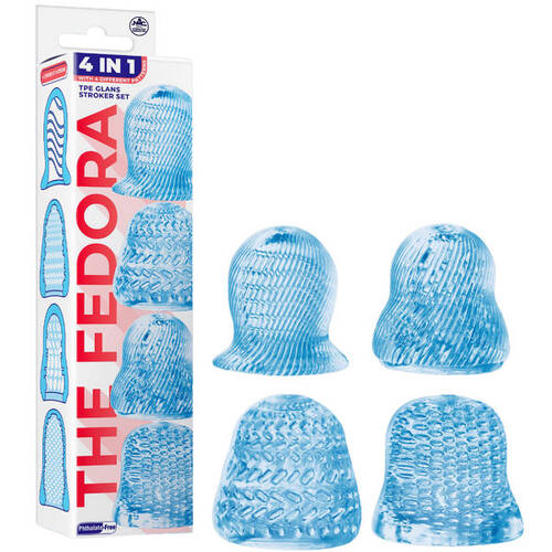 THE FEDORA 4 SET MASTURBATOR BLUE