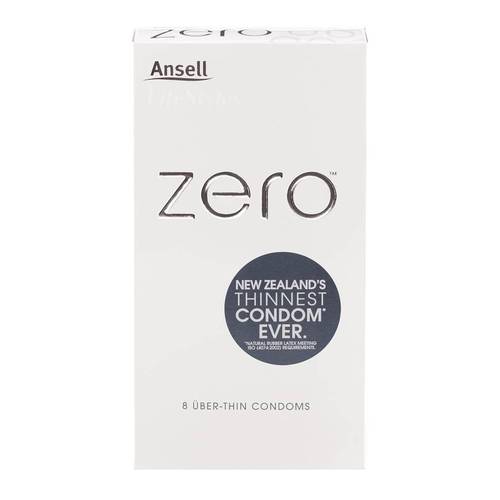 Zero Uber Thin Condoms x 8