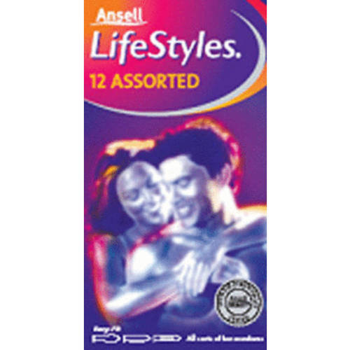 Assorted Lifestyles Condoms x12