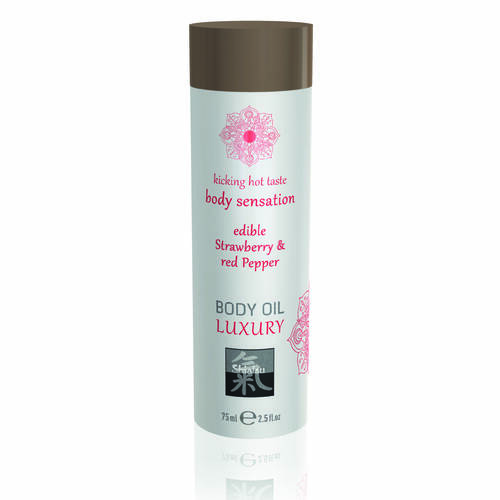 Strawberry & Red Pepper Massage Oil 75ml