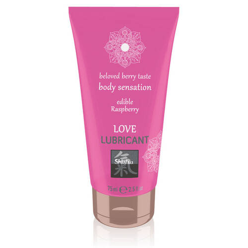 Raspberry Flavoured Lube 75ml