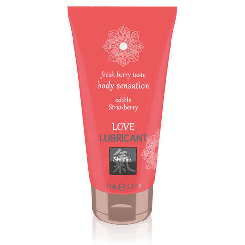 Strawberry Flavoured Lube 75ml