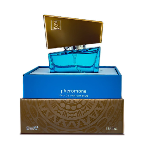 Shiatsu Pheromone Eau De Parfum Men - Light Blue Pheromone Fragrance for Men - 50 ml